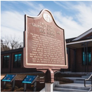 Historical Marker for Lemon Street High and Grammar Schools